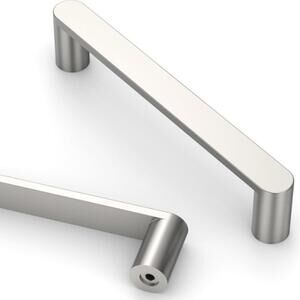 Cabinet Handles Brushed Satin Nickel 5" Pulls, 10 Pack